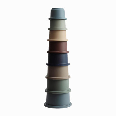 Mushie Stacking Cups Toy