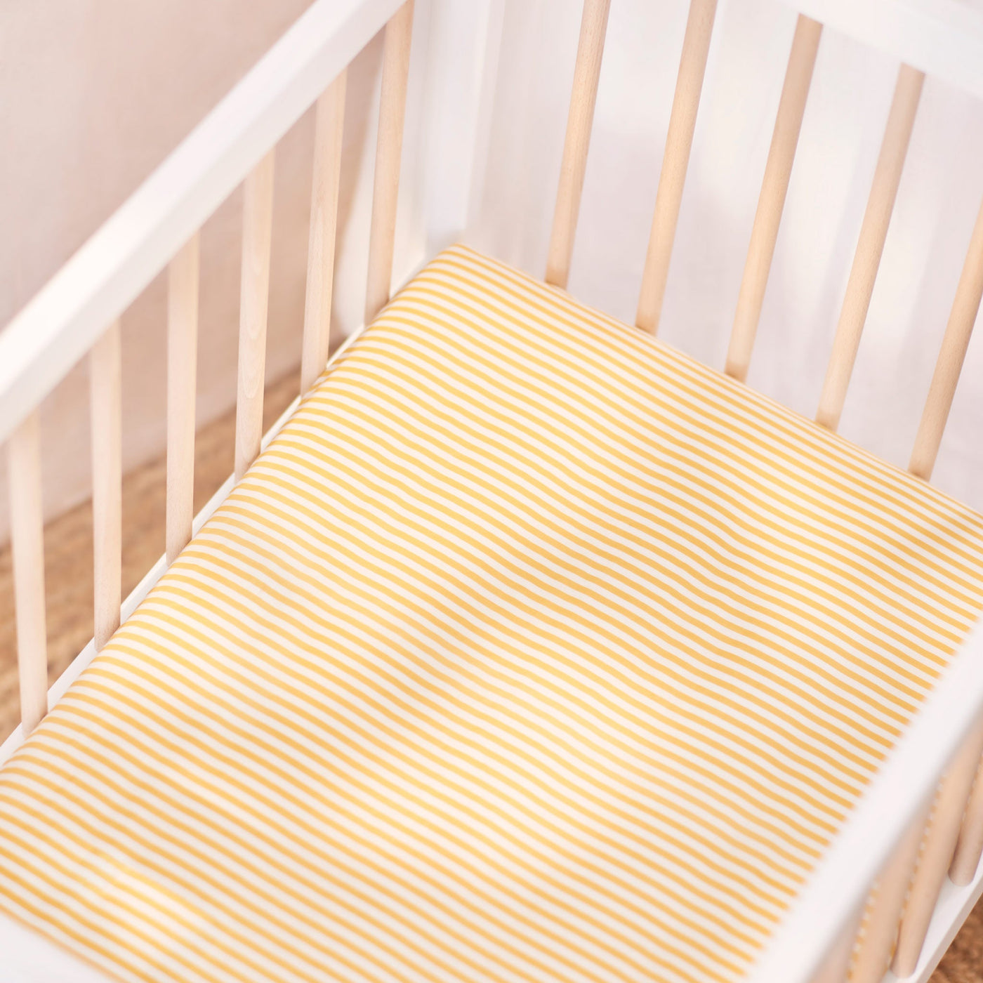 Printed Crib Fitted Sheet