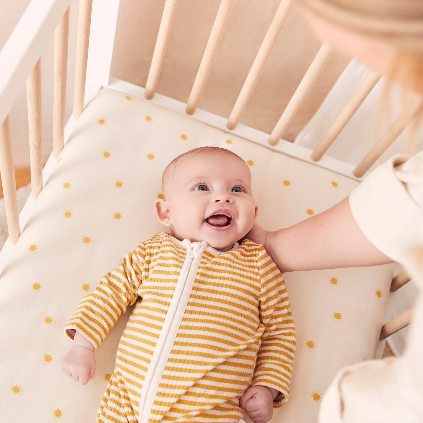 Printed Crib Fitted Sheet