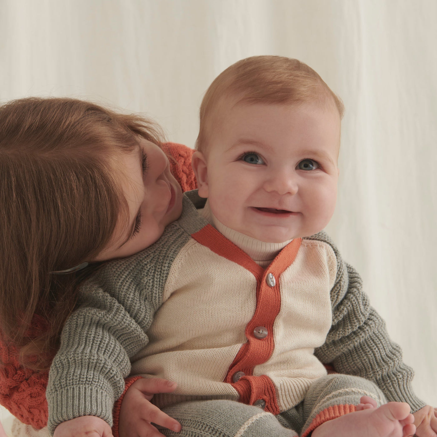 Knitted V-Neck Cardigan