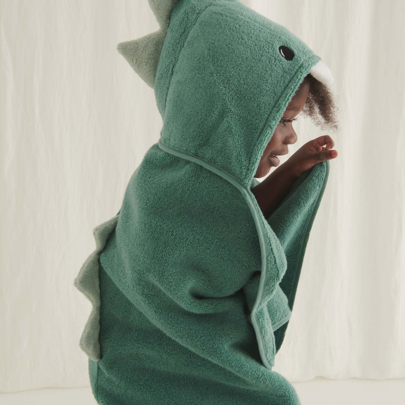 Dinosaur Hooded Kids Bath Towel