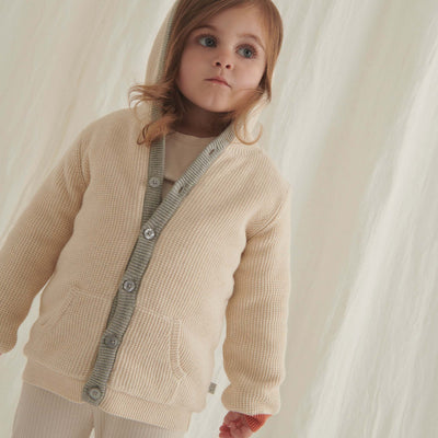 Knitted Waffle Jacket