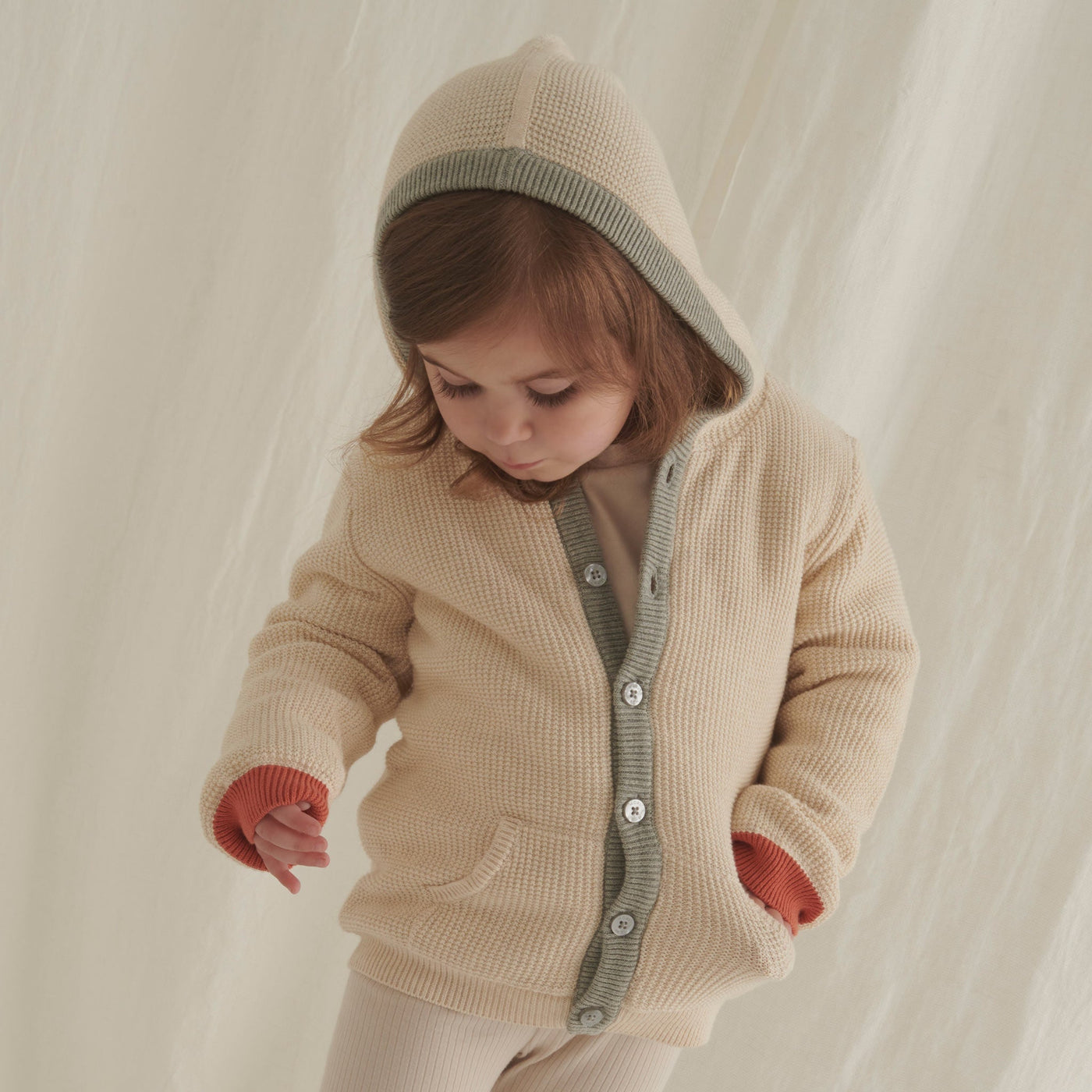 Knitted Waffle Jacket