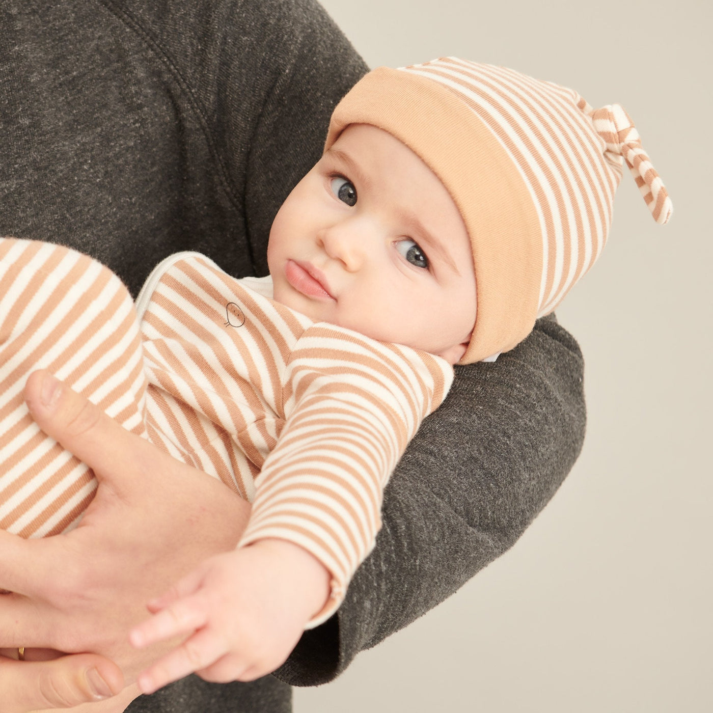 Caramel Zip-Up Sleepsuit 4 Pack