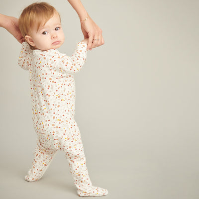 Pebble Zip-Up Sleepsuit