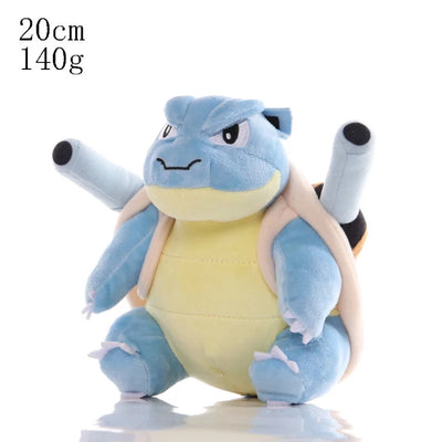 20Cm Pokemon Stuffed Plush Toys Kawaii Pikachu Raichu Jenny Turtle Anime Doll Kids Birthday Christmas Gift