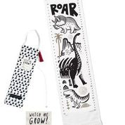 Wee Gallery Dino Canvas Growth Chart