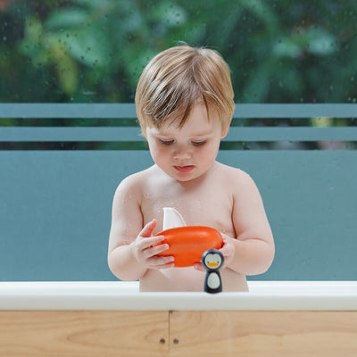 PlanToys Sailing Boat Penguin Bath Toy