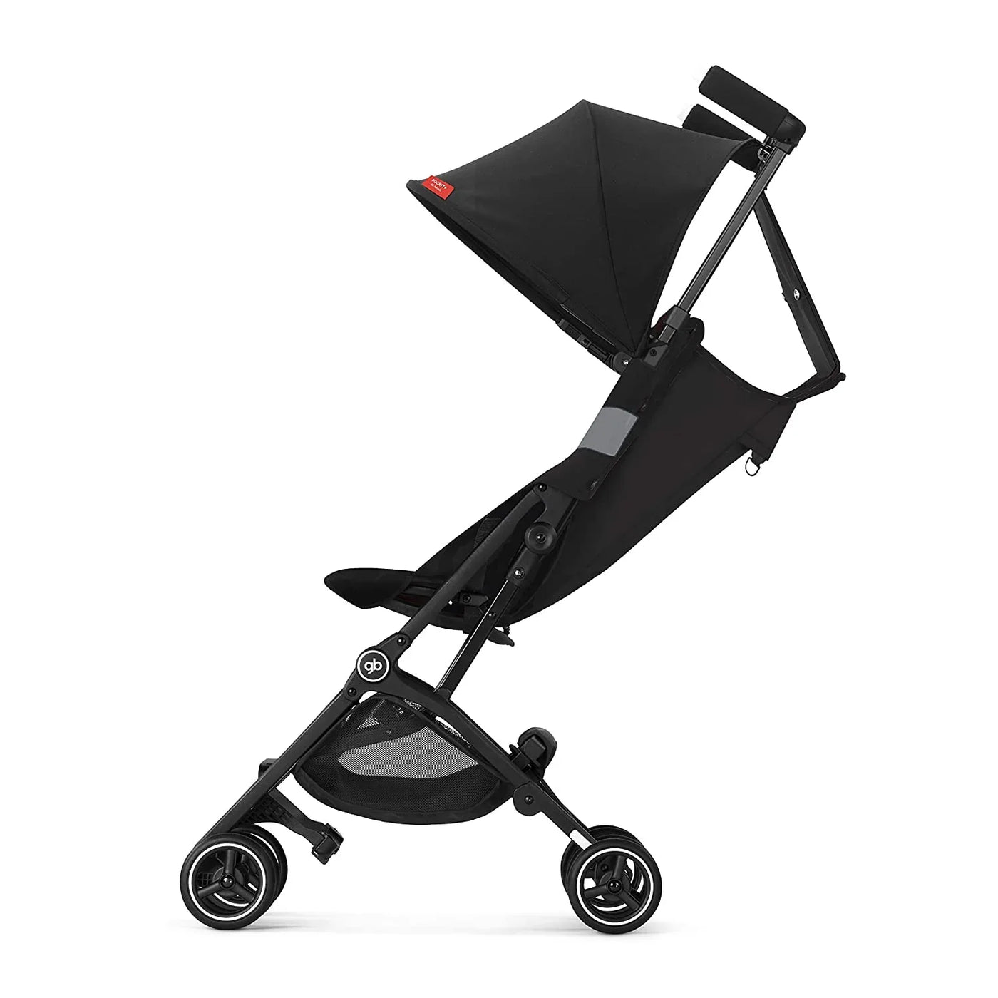 gb Pockit+ All-Terrain, Ultra Compact Lightweight Travel Stroller with Canopy and Reclining Seat