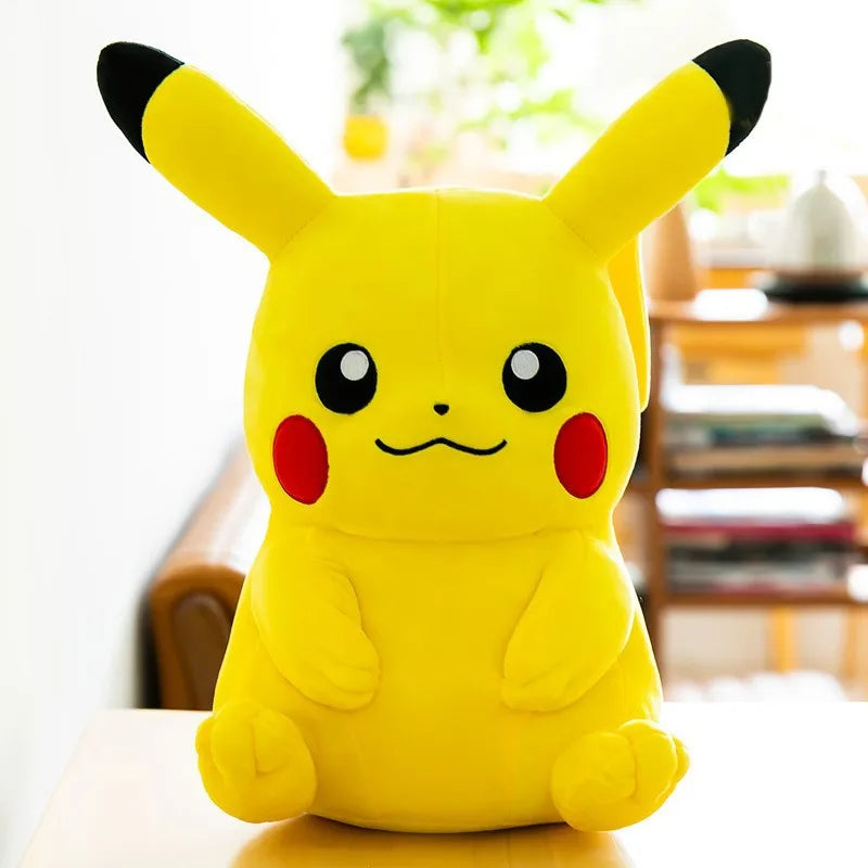 20Cm Pokemon Stuffed Plush Toys Kawaii Pikachu Raichu Jenny Turtle Anime Doll Kids Birthday Christmas Gift