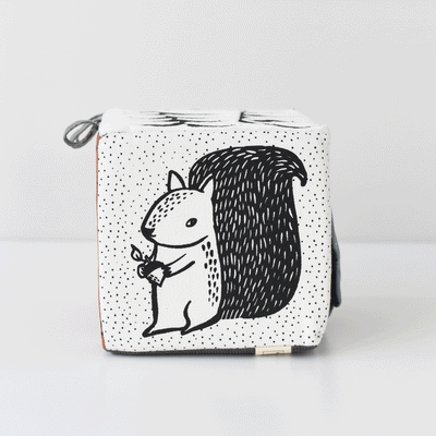 Wee Gallery Woodland Soft Block