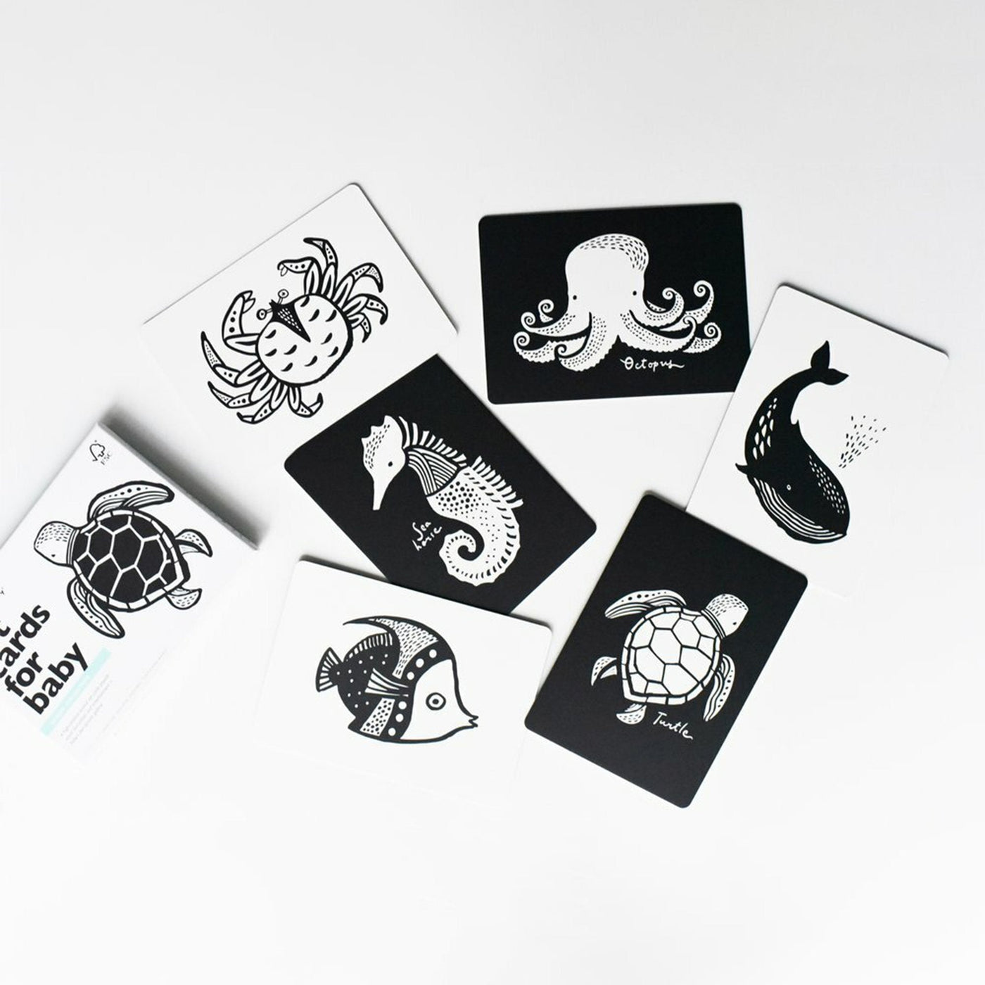 Wee Gallery Ocean Art Cards for Baby