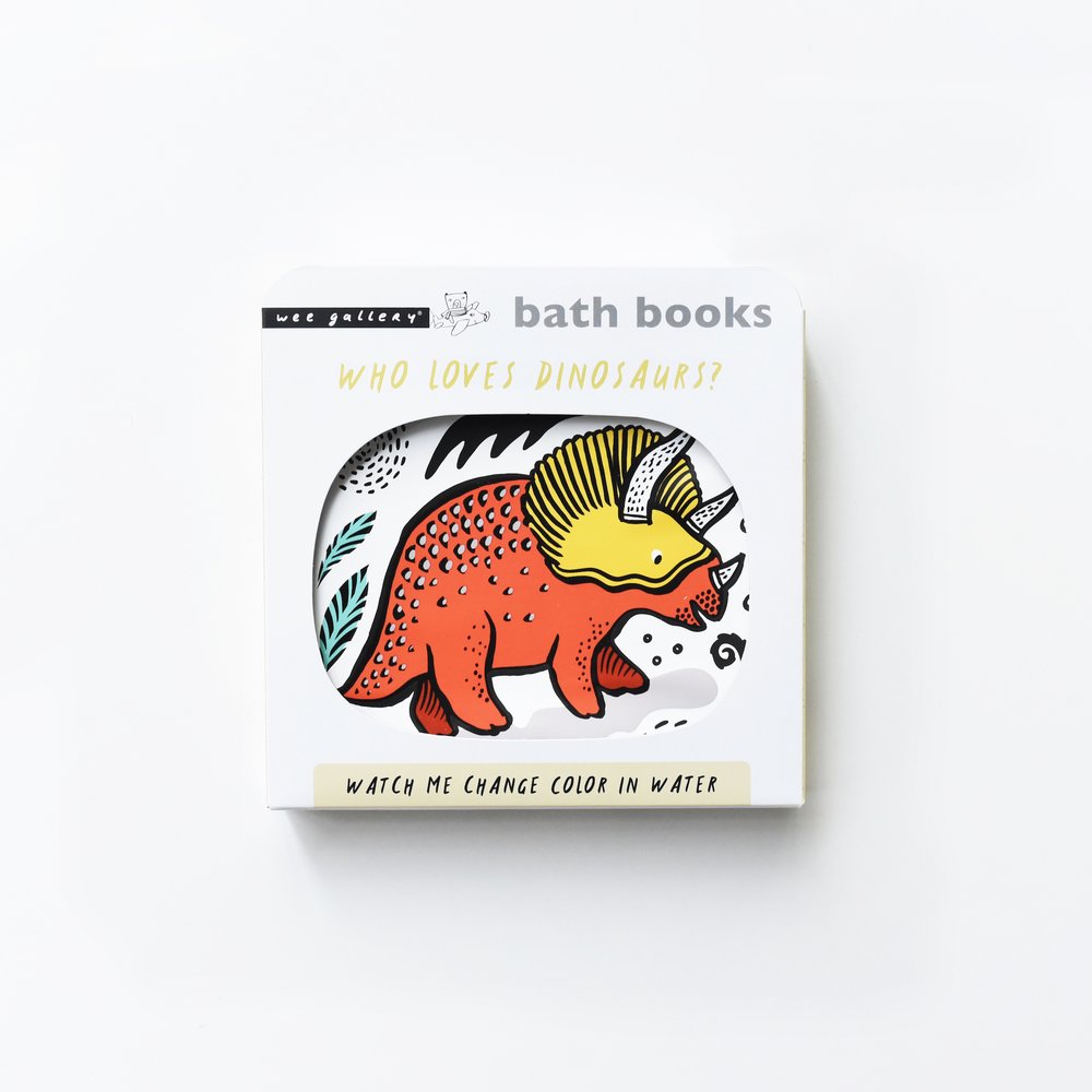 Wee Gallery Dinosaur Bath Book