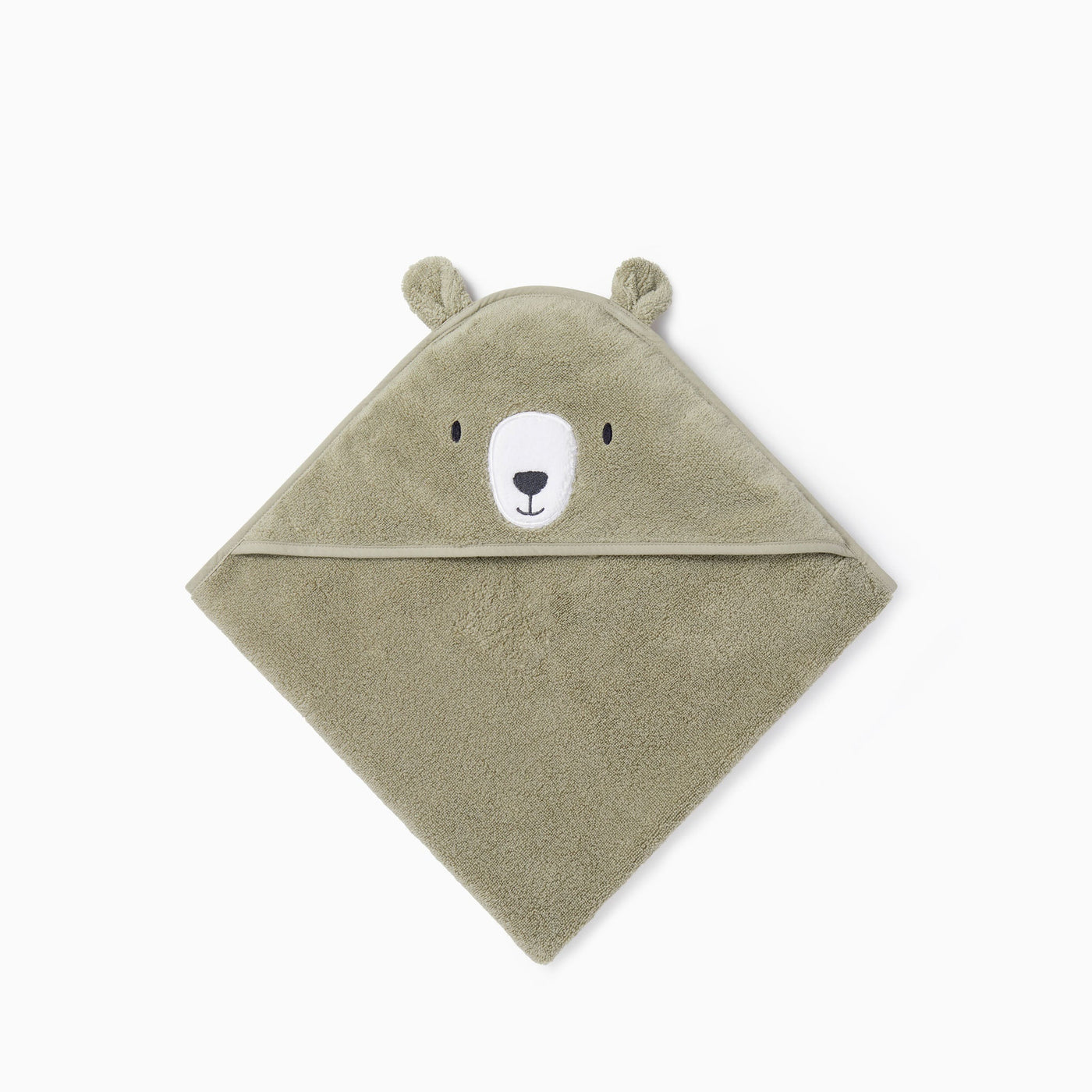 Bear Hooded Baby Bath Towel