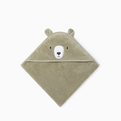 Bear Hooded Baby Bath Towel