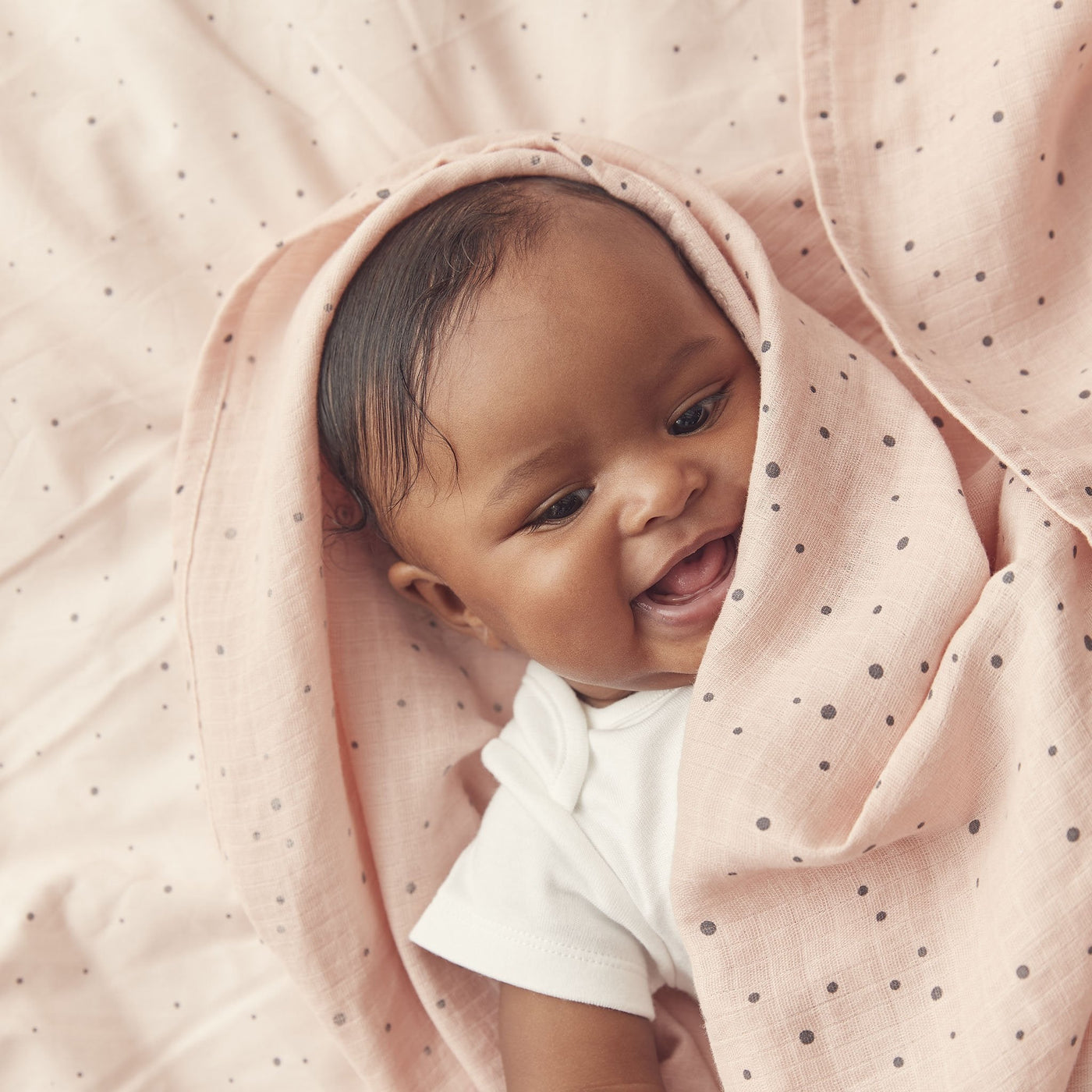 Pebble Organic Muslin Swaddle