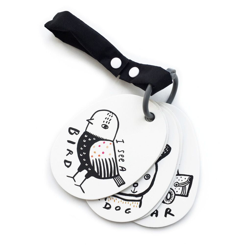 Wee Gallery I See On A Walk Stroller Cards