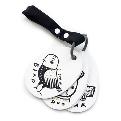 Wee Gallery I See On A Walk Stroller Cards