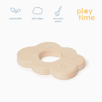 Wooden Cloud Teether