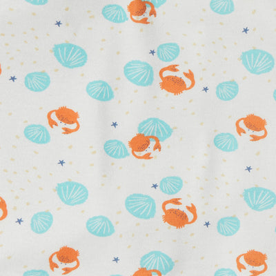Crab & Shell Pocket Romper