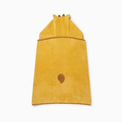 Giraffe Hooded Kids Bath Towel