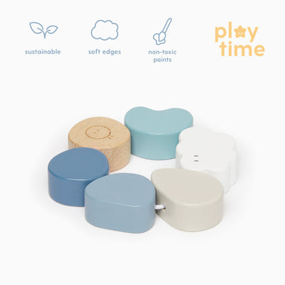 Grasping Toy & Clever Zip Sleepsuit Set