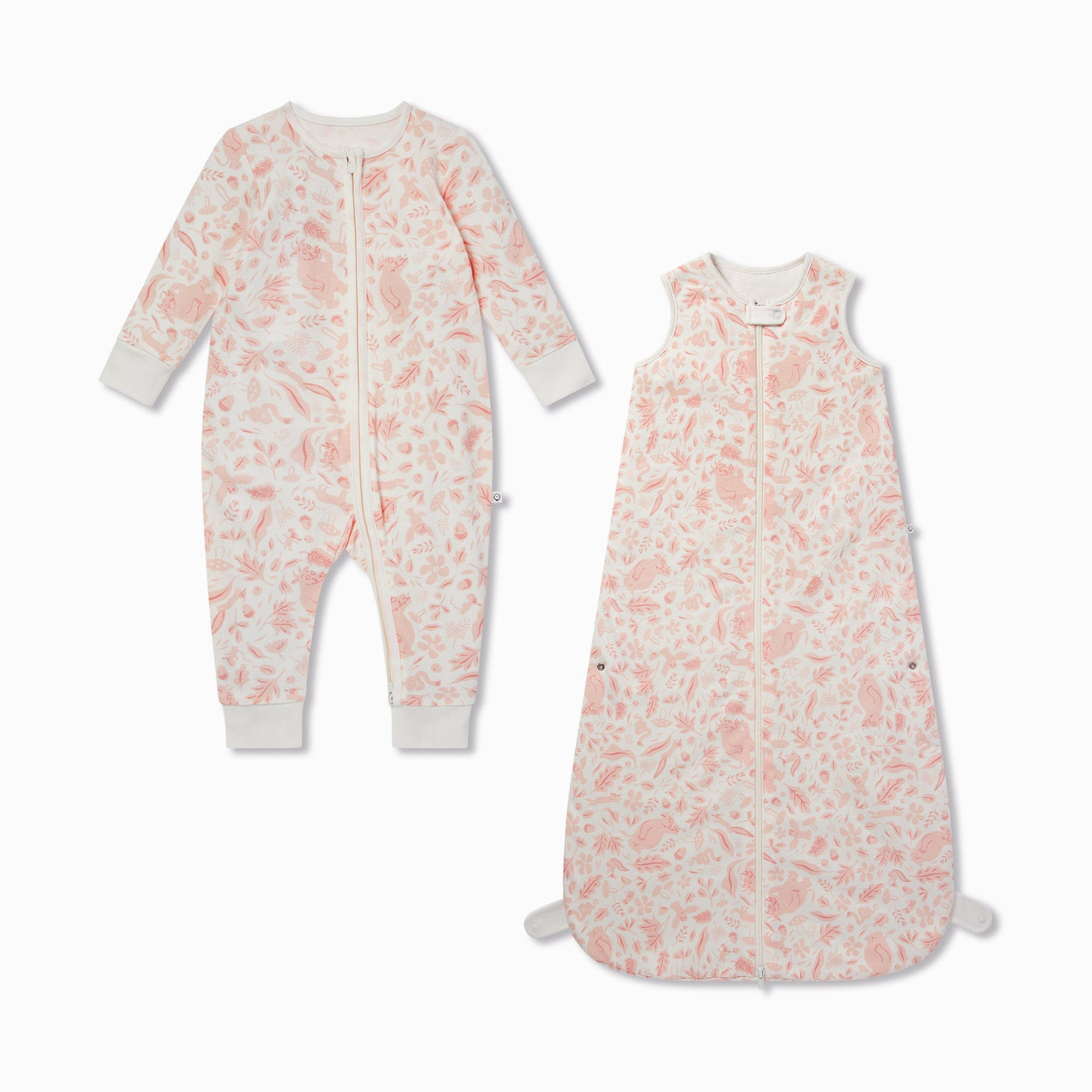 Gruffalo Foxglove Pink Front Opening Bedtime Set 1.5 TOG