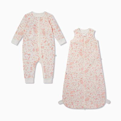 Gruffalo Foxglove Pink Front Opening Bedtime Set 1.5 TOG