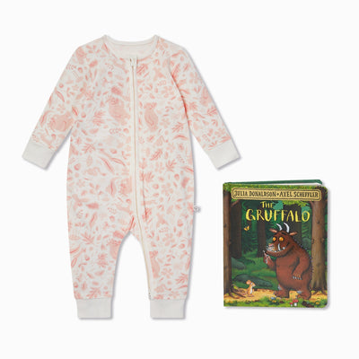 The Gruffalo Zip-Up Sleepsuit & Book Set