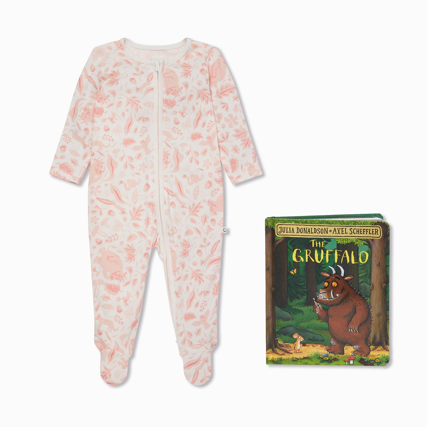 The Gruffalo Zip-Up Sleepsuit & Book Set