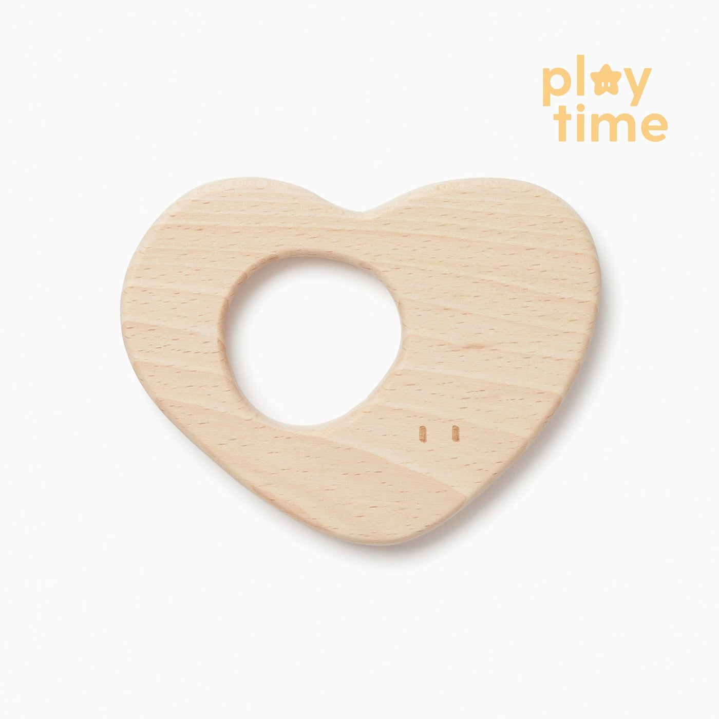 Wooden Heart Teether