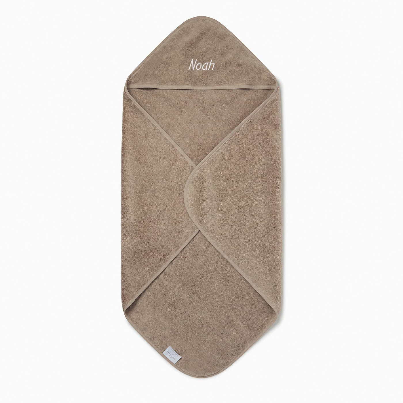 Personalised Hooded Baby Bath Towel