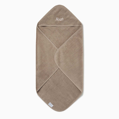 Personalised Hooded Baby Bath Towel