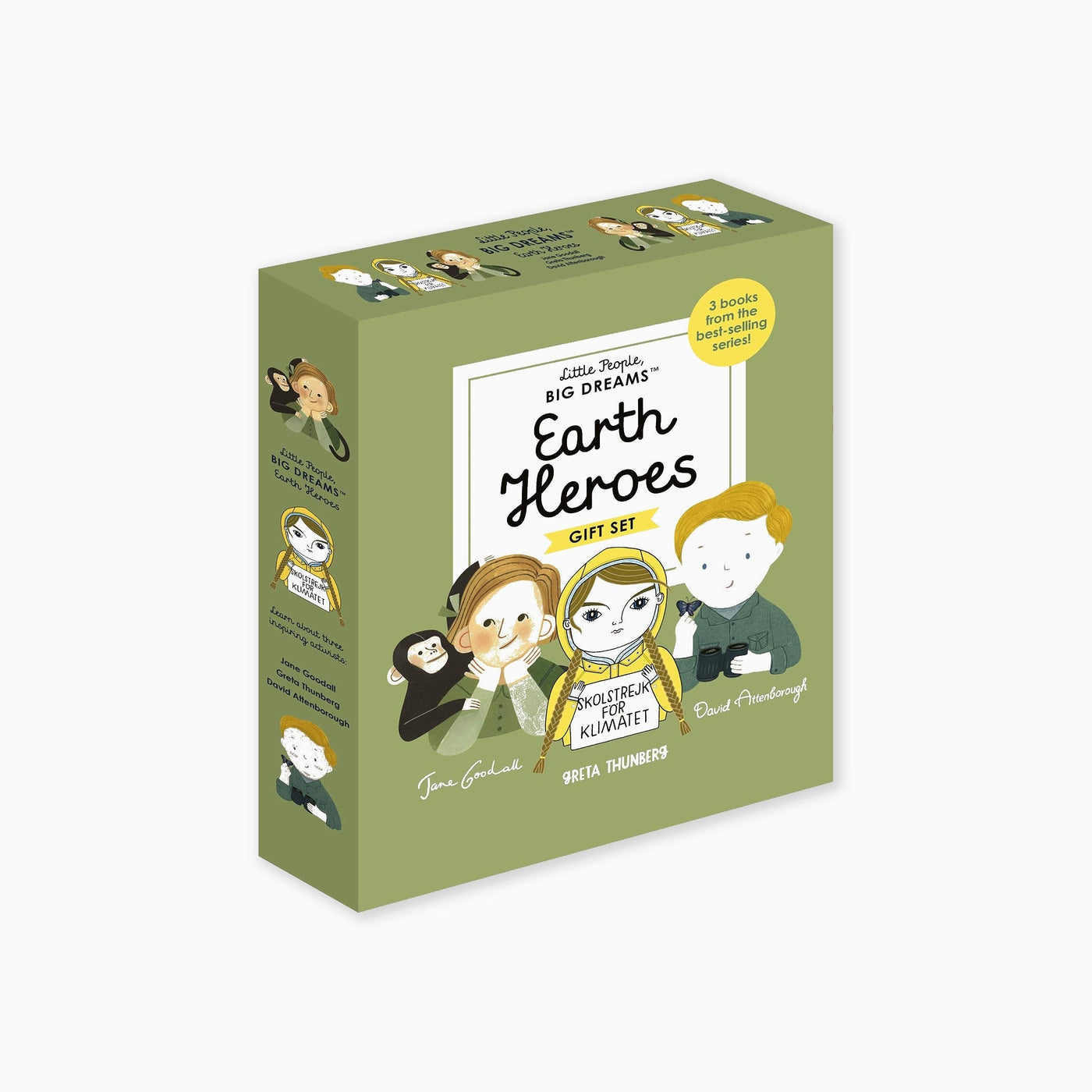 Little People Big Dreams: Earth Heroes Book Gift Set
