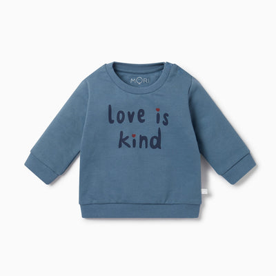 Love Is Kind Slogan Sweatshirt