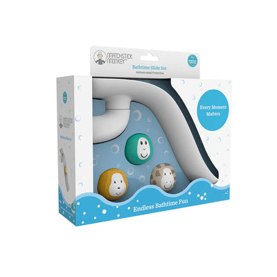 Matchstick Monkey Bathtime Slide Toy Set
