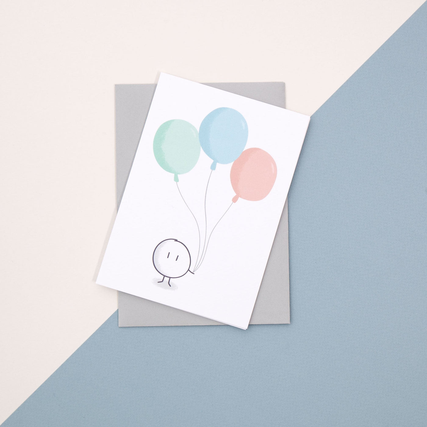 Balloon Card Blank