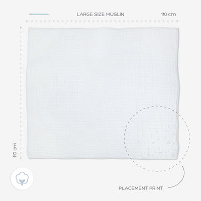 Pre-Washed Mixed Muslins 6 Pack