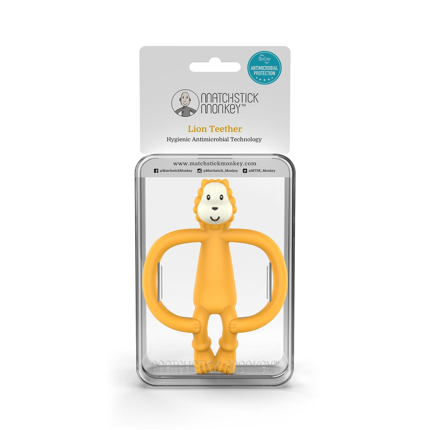 Matchstick Monkey Ludo Lion Teether