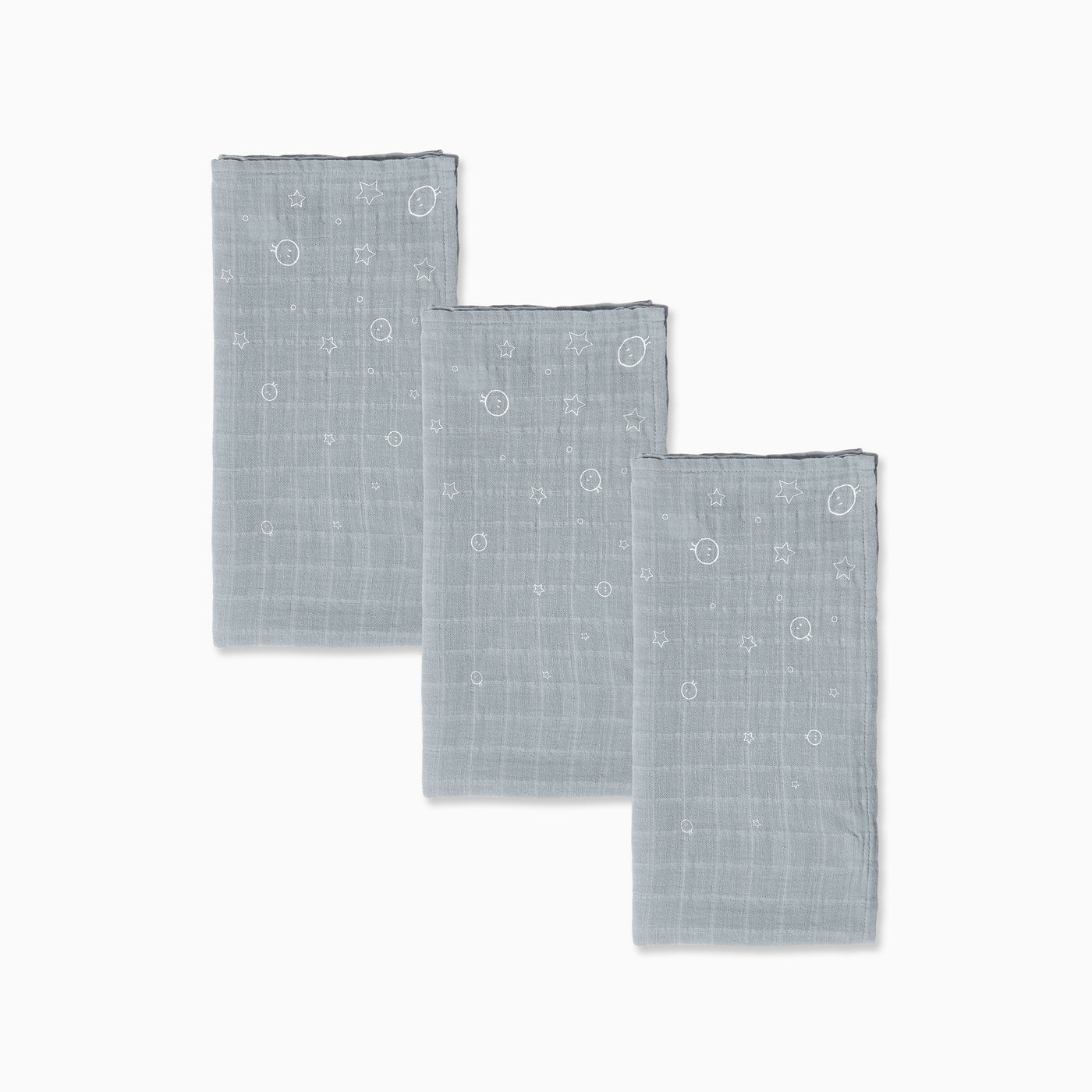 Pre-Washed Regular Muslins 3 Pack