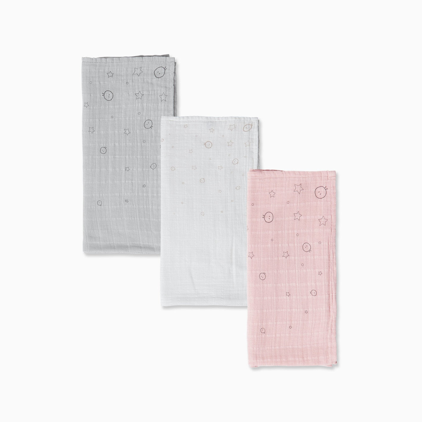 Pre-Washed Regular Muslins 3 Pack