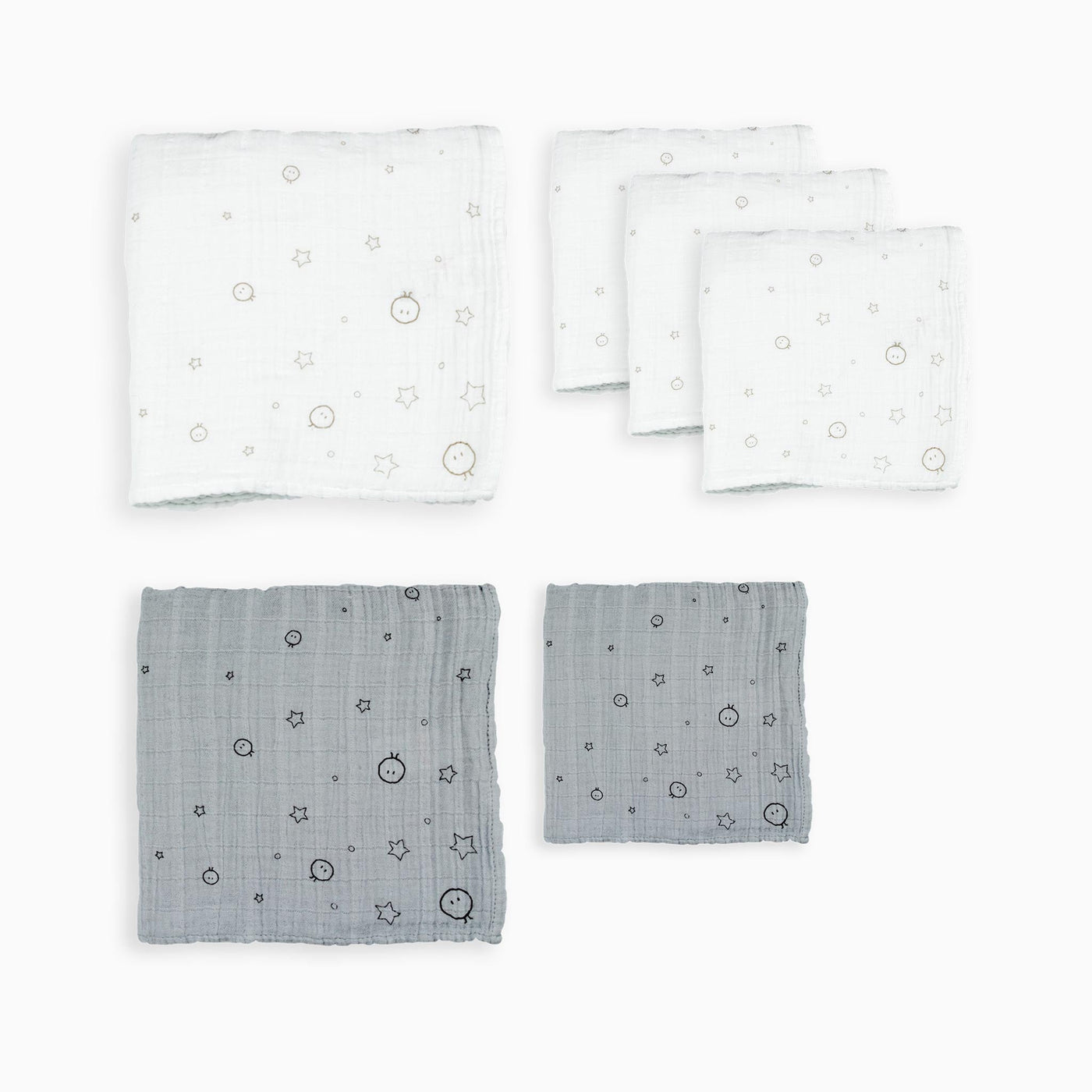 Pre-Washed Mixed Muslins 6 Pack