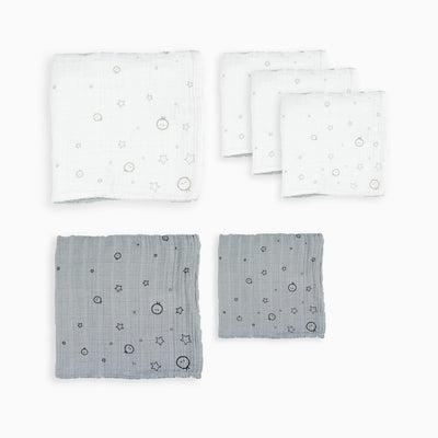 Pre-Washed Mixed Muslins 6 Pack