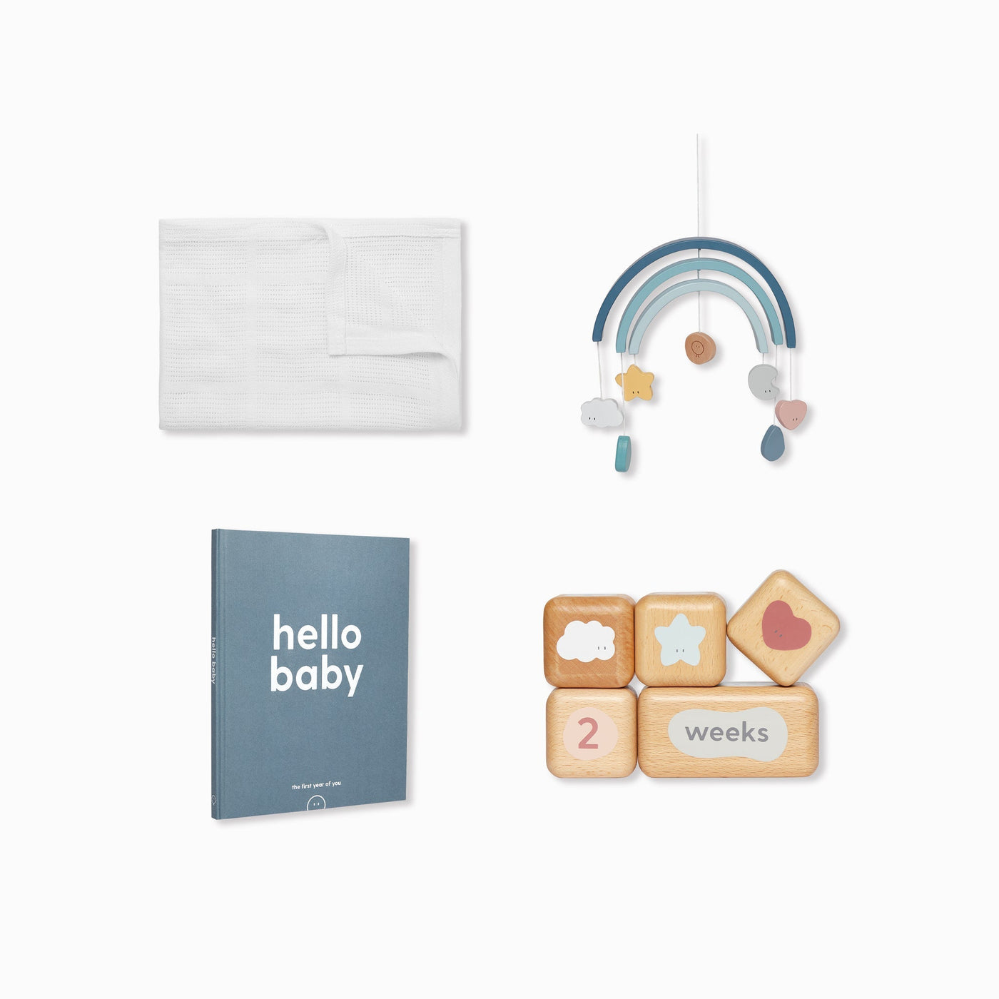 Newborn Nursery and Milestone Gift Set