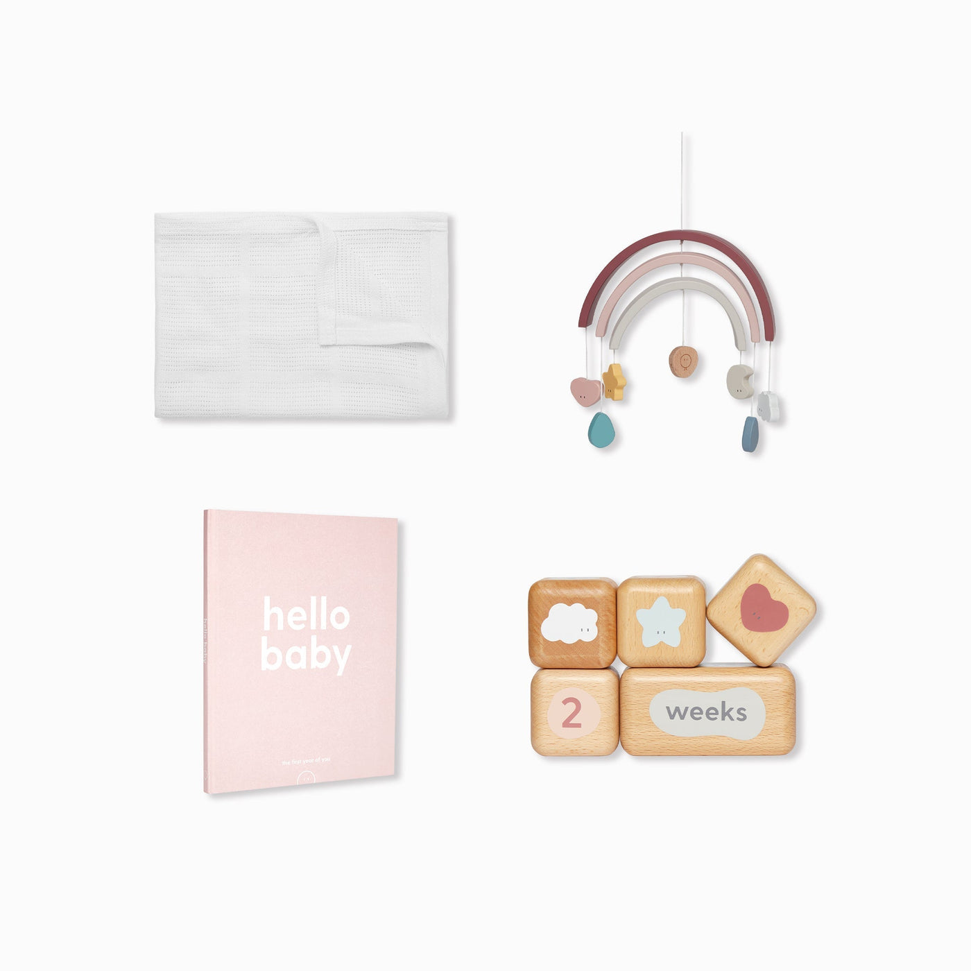 Newborn Nursery and Milestone Gift Set