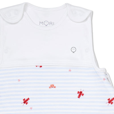 Ocean Stripe Clever Sleeping Bag 0.5 TOG