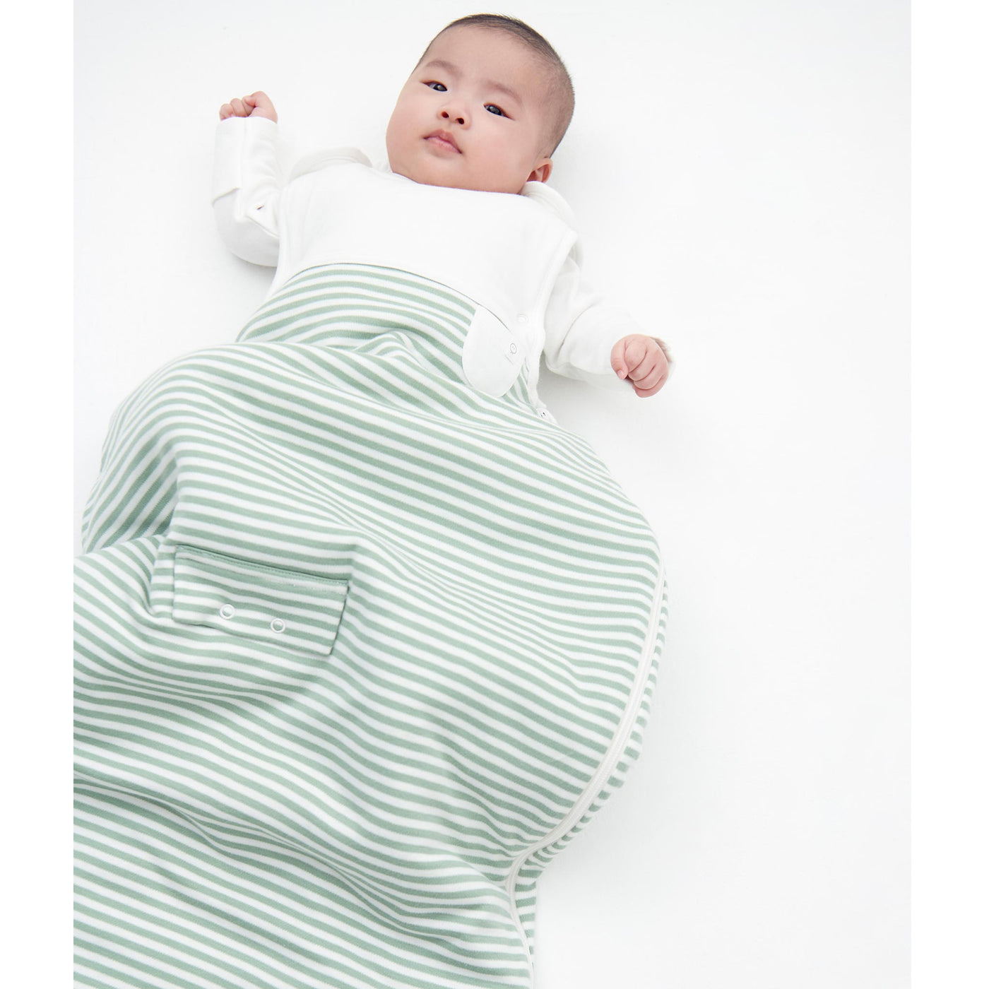 Sage Stripe Clever Sleeping Bag 2.5 TOG