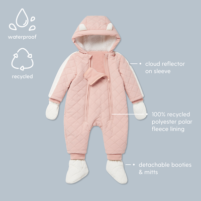 Recycled Quilted Snowsuit
