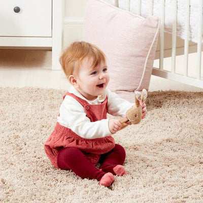 Peter Rabbit Flopsy Bunny Wooden Rattle