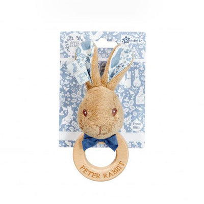 Peter Rabbit Wooden Rattle